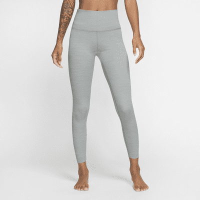 Leggings de tela Infinalon con cintura alta de 7/8 para mujer Nike Yoga Dri-FIT Luxe