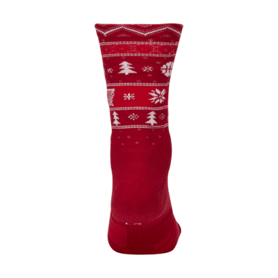 Nike Elite Christmas Crew Socks