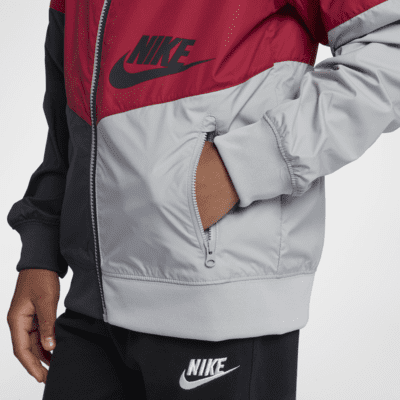 Nike Sportswear Windrunner Older Kids' (Boys') Full-Zip Hoodie. Nike IL