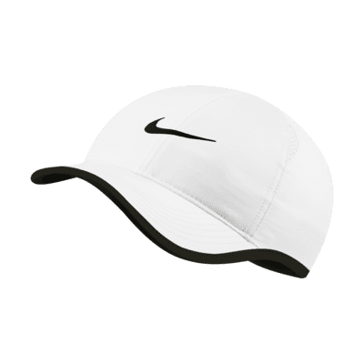 Nike Unisex AeroBill Featherlight Dri-FIT Adjustable Cap (White Black),  Men's Fashion, Watches & Accessories, Caps & Hats on Carousell