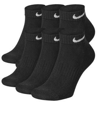 Unisex носки Nike Everyday Cushioned Training Low Socks (6 Pairs) для тренировок