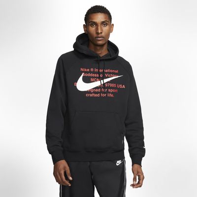 felpa nike uomo con cappuccio nera swoosh felpa nike uomo con cappuccio nera swoosh