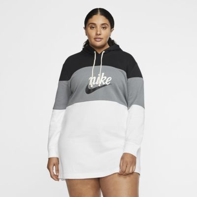 nike hoodie dress plus size