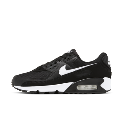 air max 90 black and white and grey