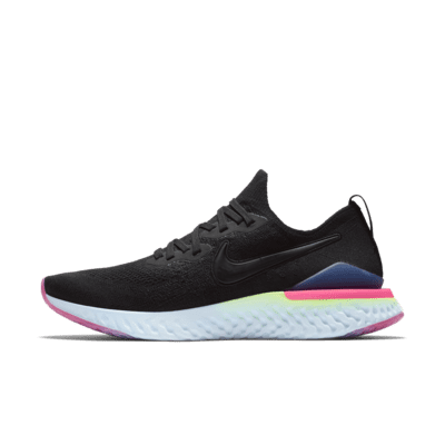 spurs nike navy epic react flyknit 2 trainers