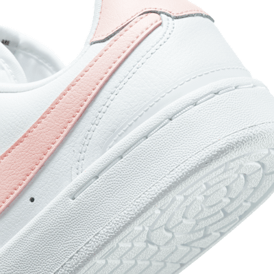 nike court blanc sneaker black and white