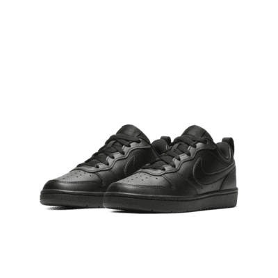 nike court borough low negras hombre