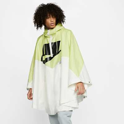 nike woven poncho