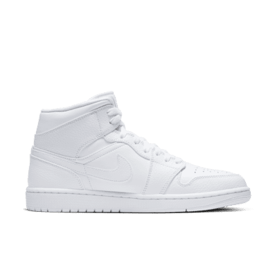 air jordan 1 mid white pollen black footlocker