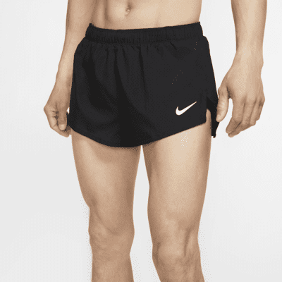 nike men's split running shorts
