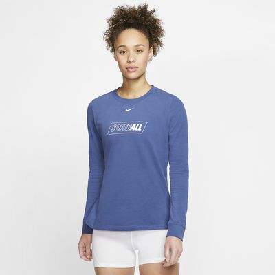 nike dri fit shirts womens long sleeve