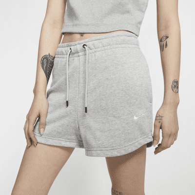 nike essential shorts grey