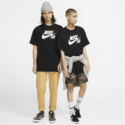 Playera de skateboarding con logotipo Nike SB