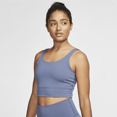 nike yoga infinalon crop top