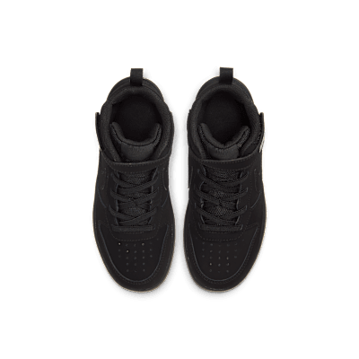 Nike Court Borough Mid 2 Little Kid's Shoes