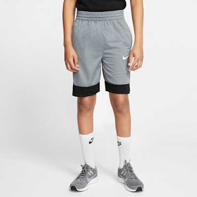 white nike basketball shorts