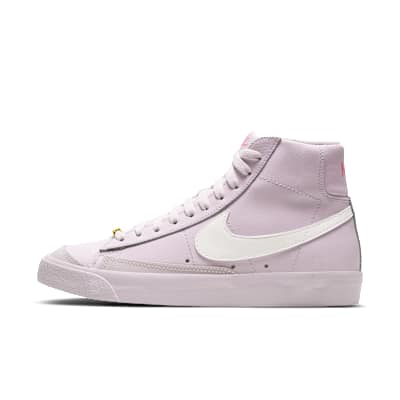 women's burgundy nike blazers