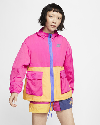 women's nike sportswear icon clash woven jacket