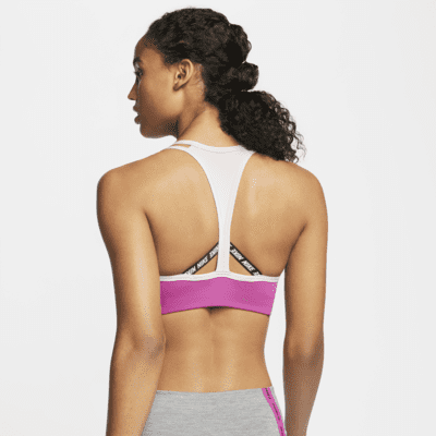 Nike Swoosh Women's Medium-Support 1-Piece Pad Color-Block Sports Bra