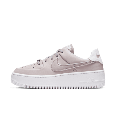 nike air force 1 sage low white and pink
