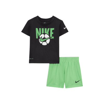 Nike Dri-FIT Baby (12-24M) T-Shirt and Shorts Set. Nike.com