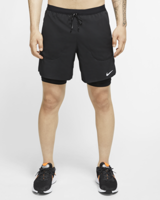 nike flex stride shorts white