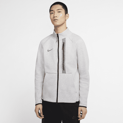 grey nike tech fleece jacket