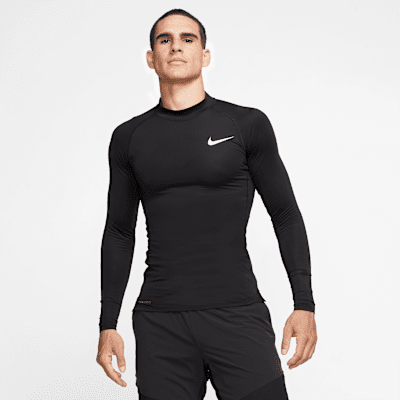 black nike shirt long sleeve