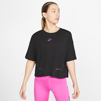 nike pro running top
