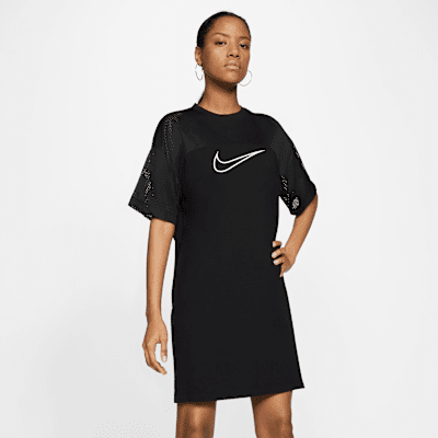 womens black nike dress