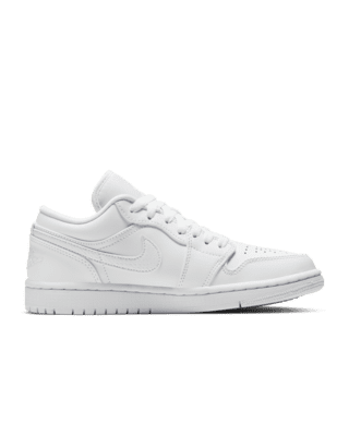 white low nike shoes