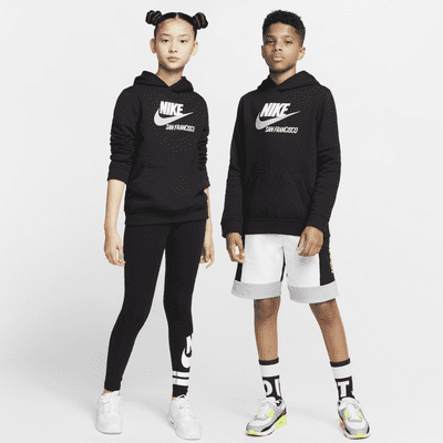 Nike Sportswear Club Fleece San Francisco Big Kids' Pullover Hoodie ...