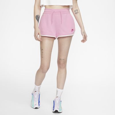 nike pink shorts womens
