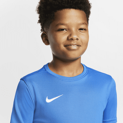 Nike Dri-FIT Park 7 Older Kids' Football Shirt. Nike ID