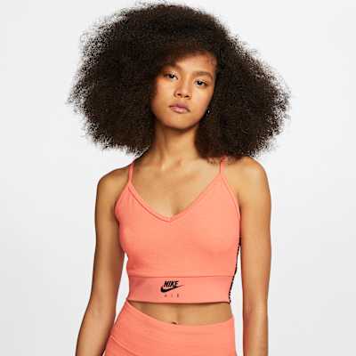 nike women's air cropped tank