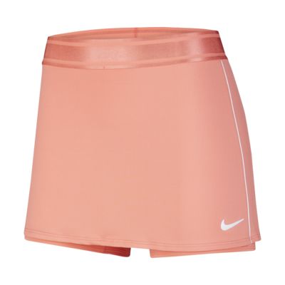 orange nike tennis skirt