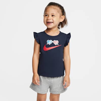 baby nike short sets