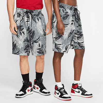 air jordan 1 mid with shorts