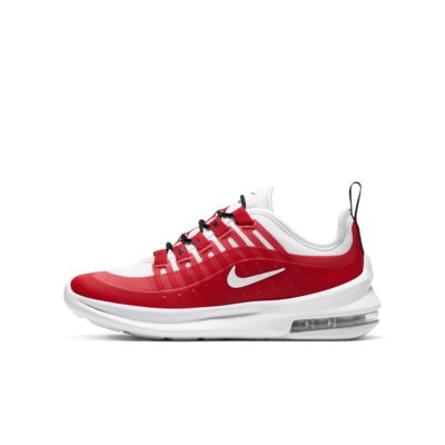 nike air max axis white and red