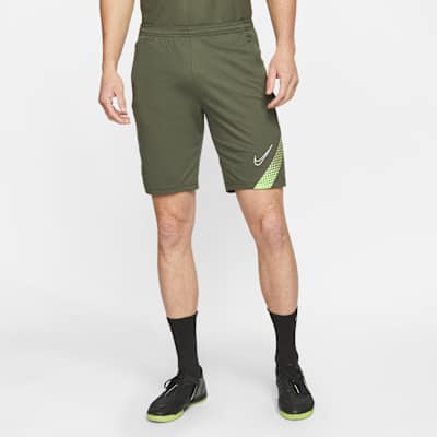 nike football shorts with zip pockets