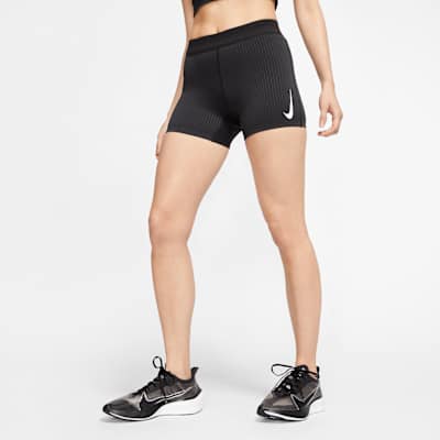 nike women's tight running shorts