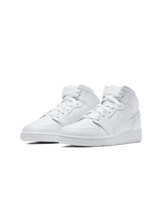 jordan all white ones