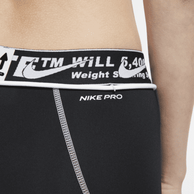 Nike x Off-White™ Pro Women's Mid-Rise 7/8 Leggings. Nike SG