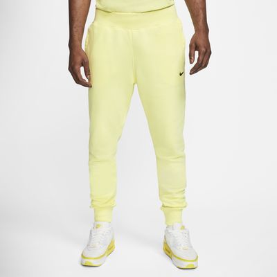 pastel yellow joggers