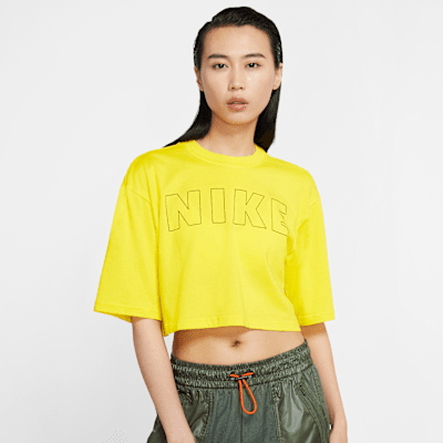 Nike Air Women's Cropped T-Shirt. Nike LU