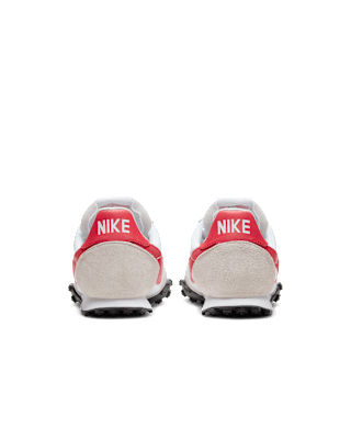 nike waffle racer red white