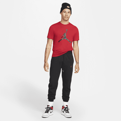 nike air black and red t shirt