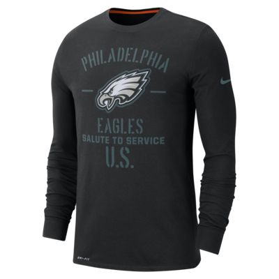 salute to service eagles mens hoodie
