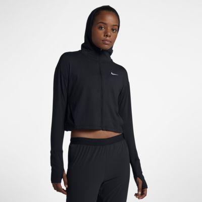 nike women's full zip running hoodie
