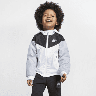 Chamarra infantil con cierre completo Nike Sportswear Windrunner